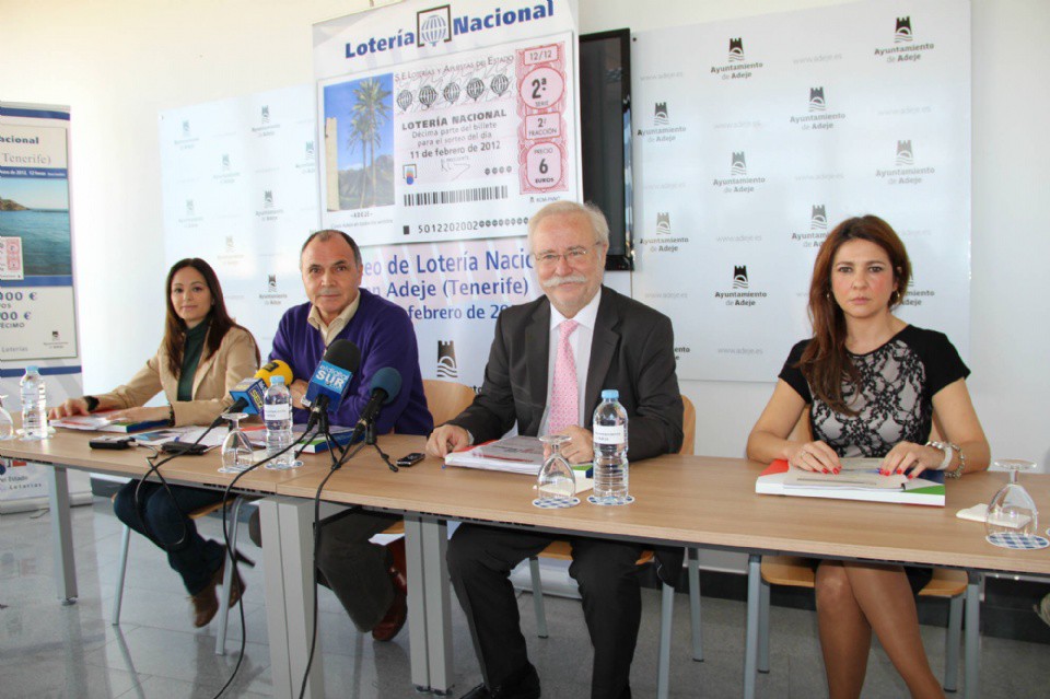 Rueda de prensa presentación Lotería