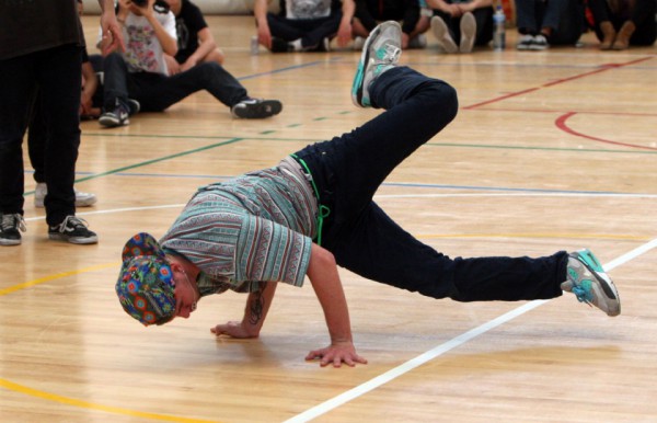 Éxito de participación en el campeonato de breakdance de juventud
