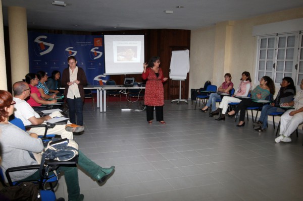 Gran Participación en la charla taller 