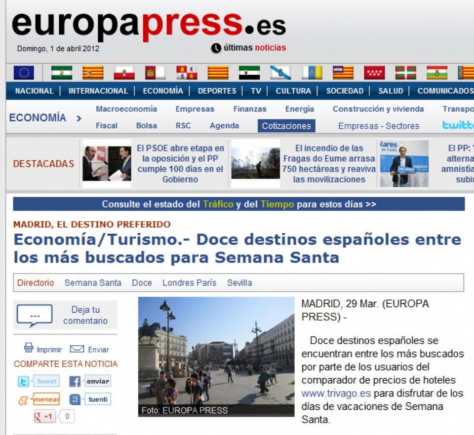 Otros medios se han hecho eco de la noticia