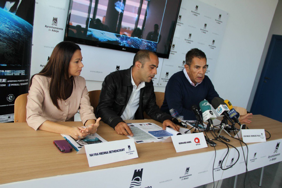 Presentación Concierto de Pitbull