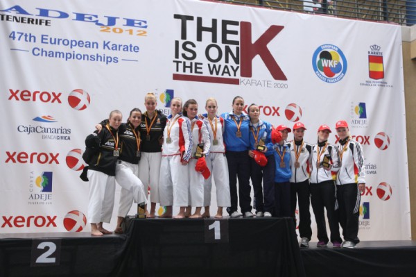 España cuarta en el 47 Campeonato de Europa de Karate con dos oros y tres platas