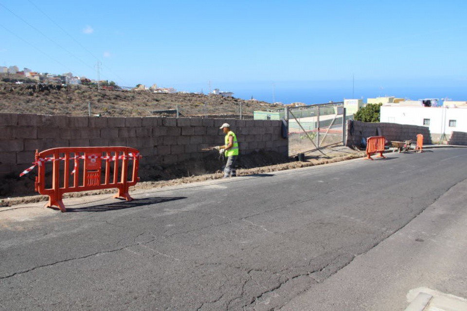Obras en Tijoco Bajo