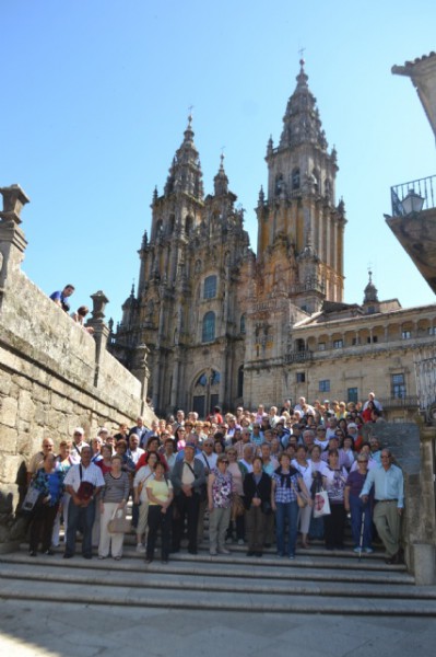 Los mayores de Adeje realizan su viaje social de Galicia