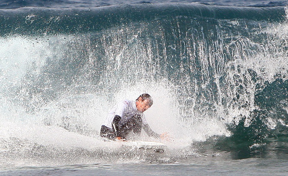 La ola de La Caleta vuelve a ser protagonista en la III prueba del circuito canario de Bodyboard