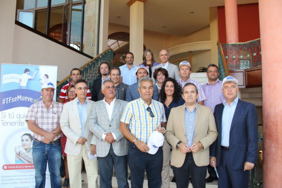 Reunión de los alcaldes del Sur con #TFseMueve