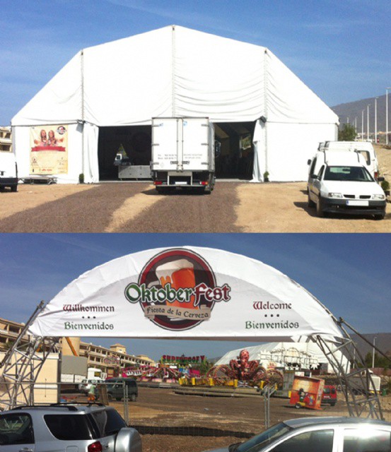 Mil kilos de carne y cinco mil litros de cerveza para celebrar el Oktoberfest de Costa Adeje
