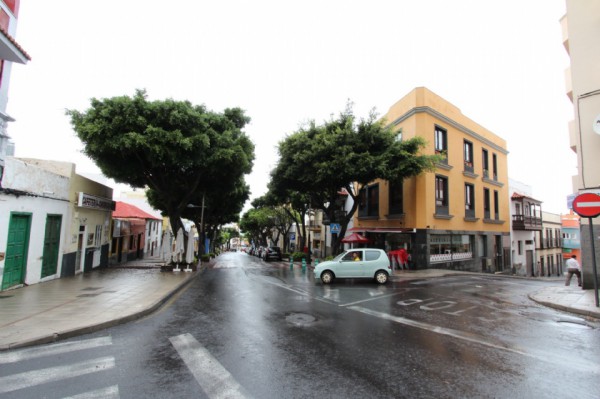 La lluvia no causa daños en Adeje