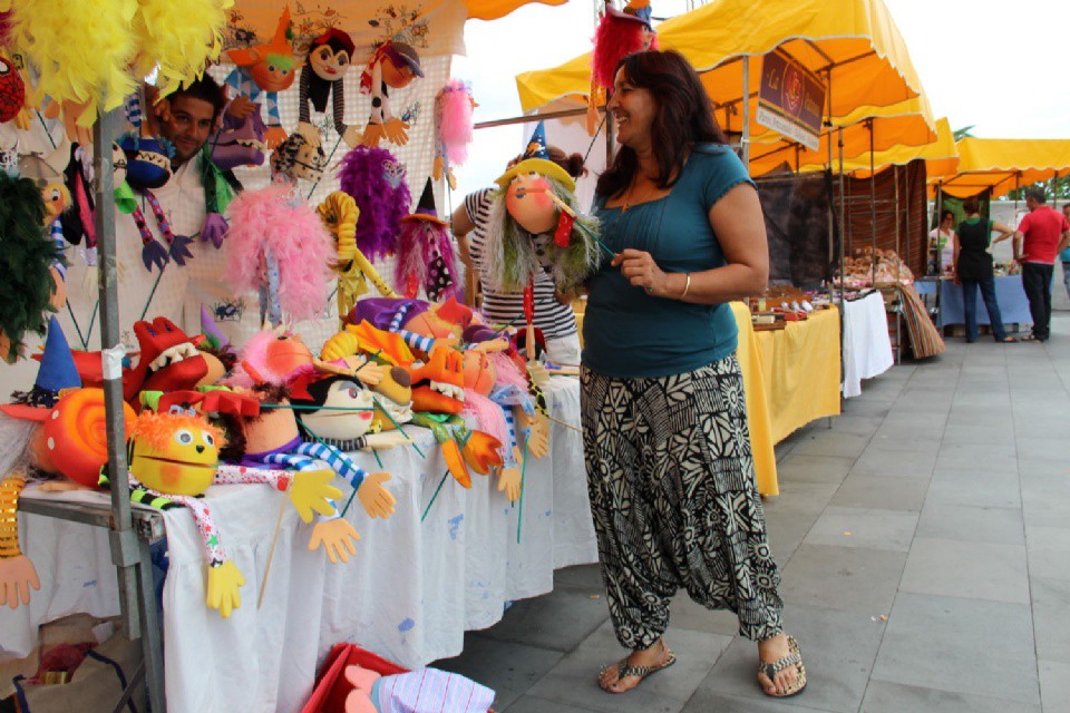 Mercadillo en las Fiestas Patronales
