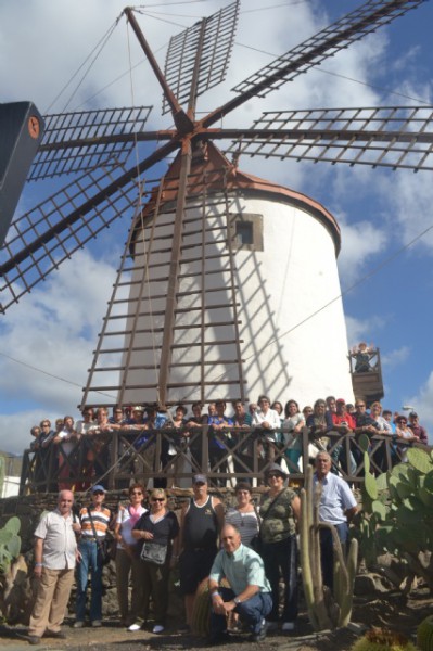 140 mayores adejeros visitaron Gran Canaria 