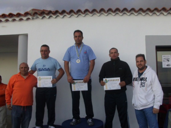 Héctor González Ramos, ganador del Campeonato de Canarias de Mini Foso celebrado en el municipio