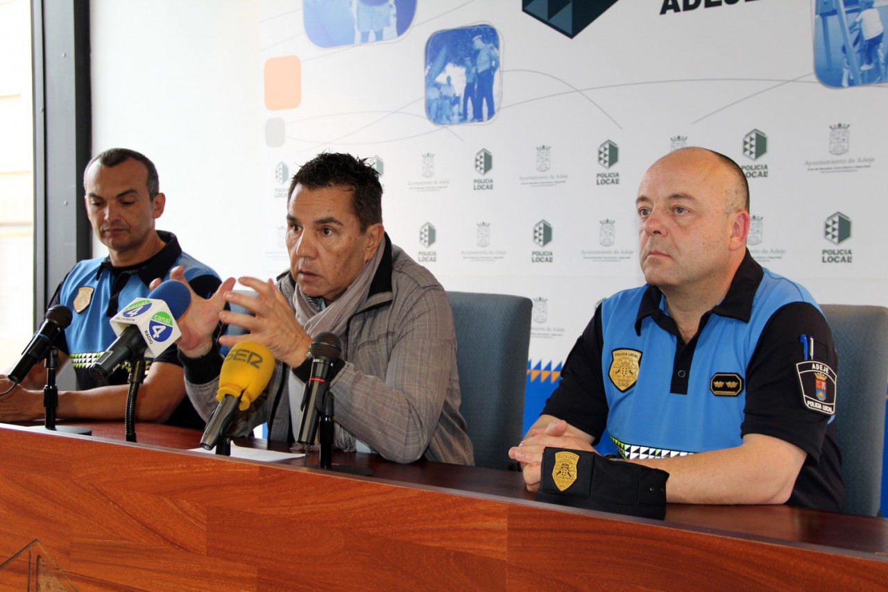 Rueda de prensa sobre seguridad