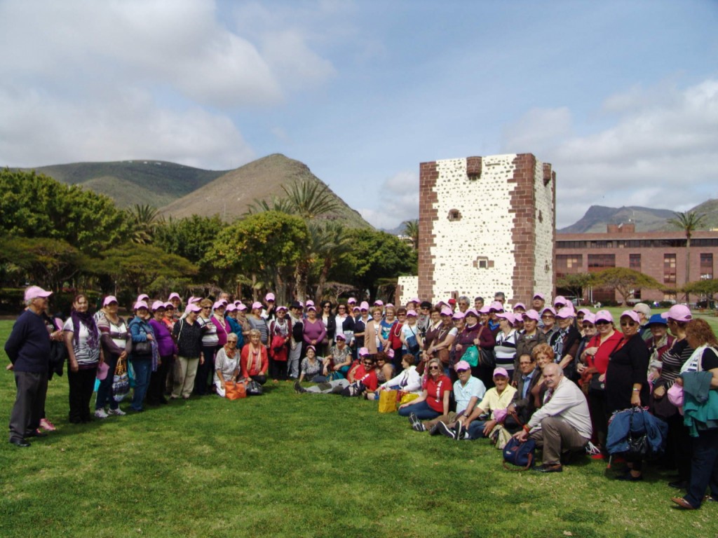 Los mayores de Adeje visitan La Gomera