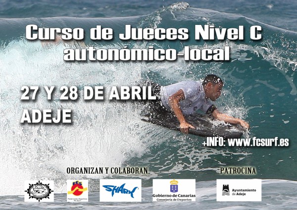 Abiertas las matrículas para realizar el VII Curso de Jueces de Surf Nivel C. Autonómicos