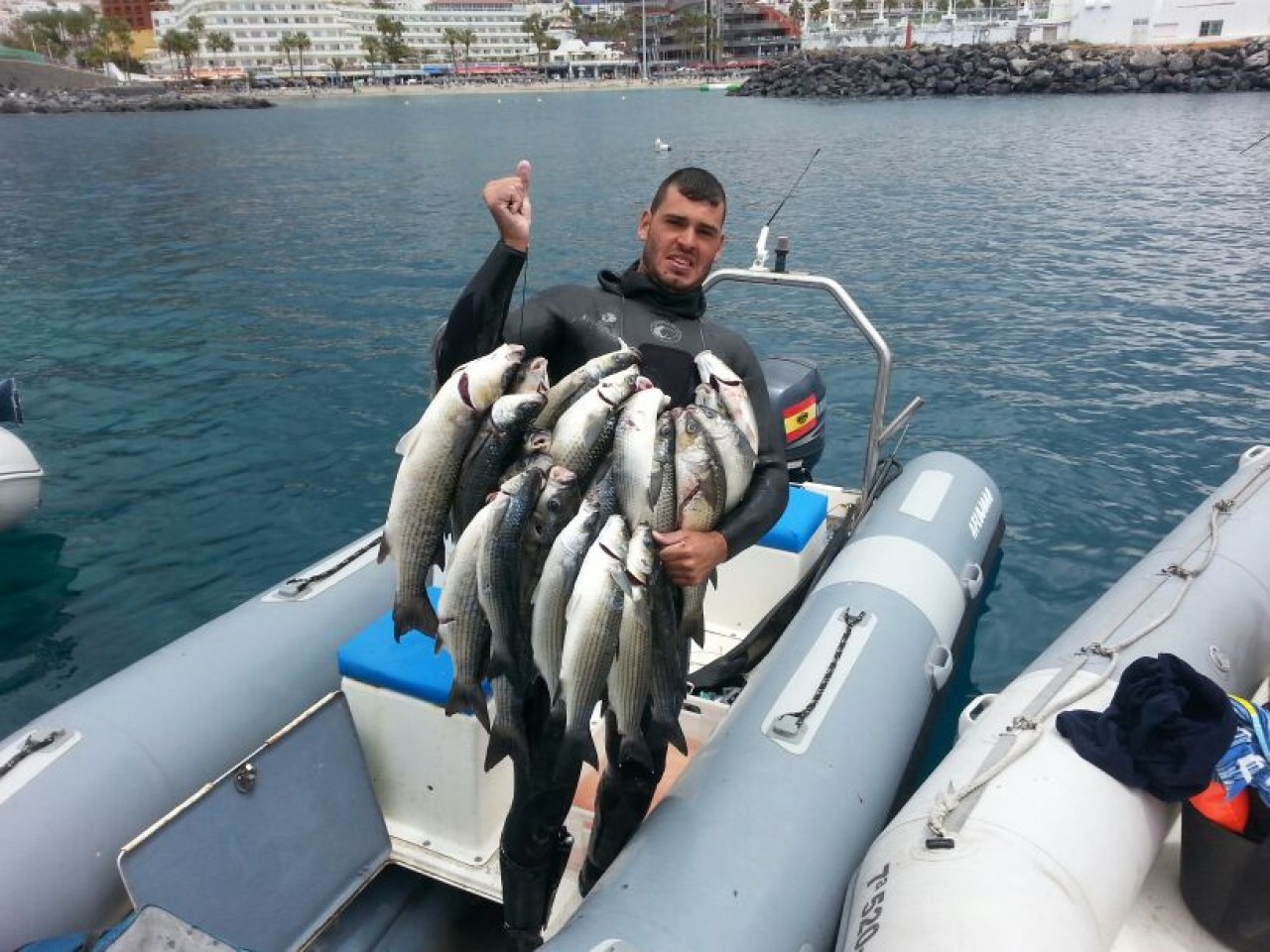 Rayco García Habas, campeón regional de pesca submarina individual
