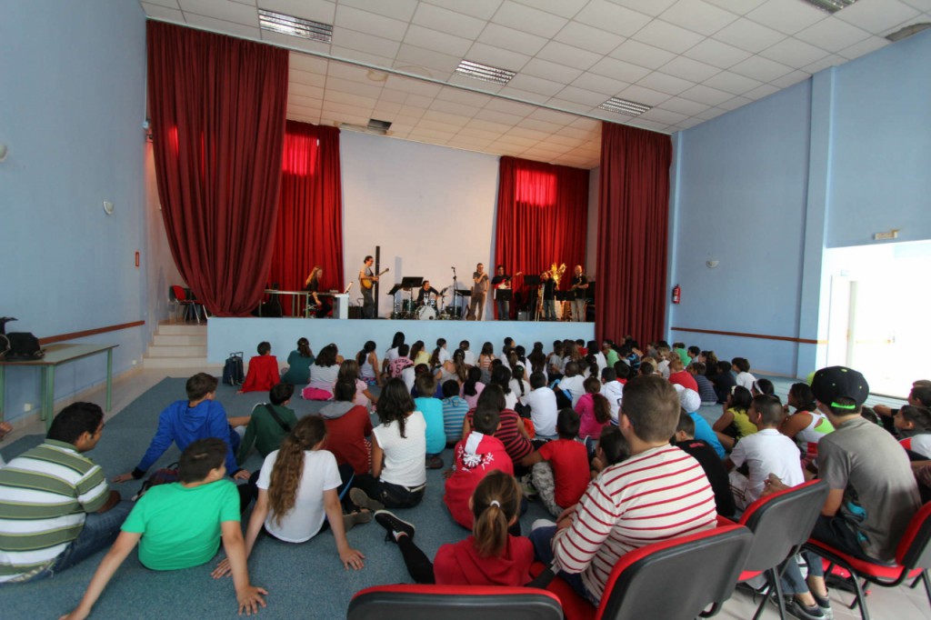Conciertos Didacticos de la EMMA para alumnado del centro educativo de Fañabé
