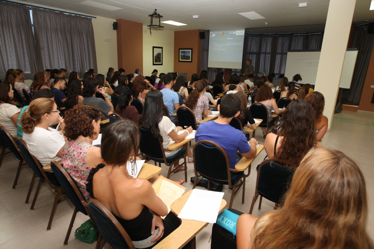 Alumnado de la Universidad de Verano de Adeje