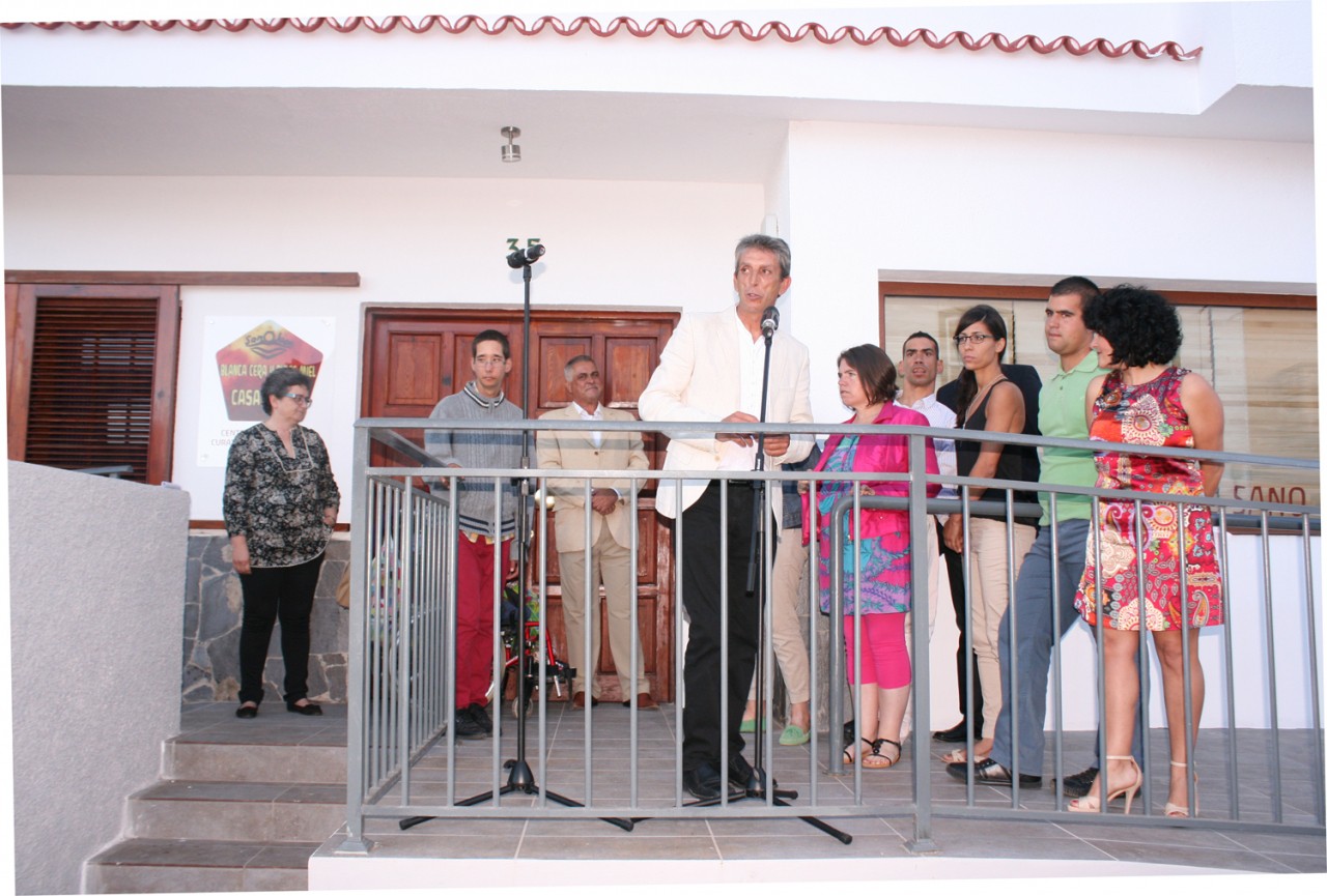 Momento de la inauguración oficial.