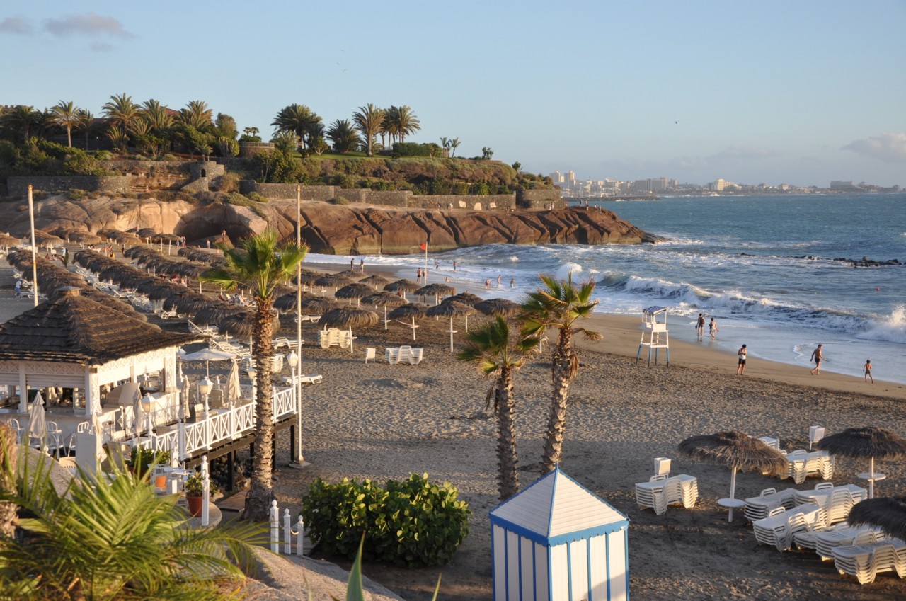 Playa de El Duque, en Costa Adeje.