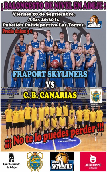 Este viernes, amistoso del CB Canarias ante el Skyliners alemán en Adeje