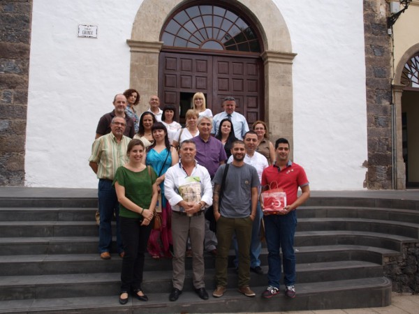 14 docentes de la Asociación multilateral Comenius visitan el centro histórico de Adeje