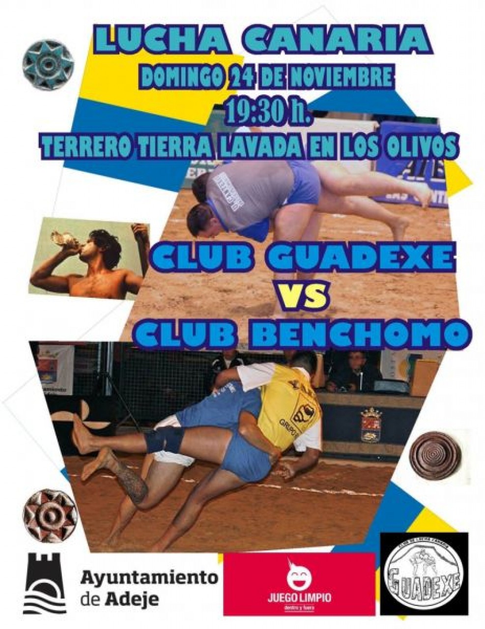 Este domingo, lucha canaria en Los Olivos