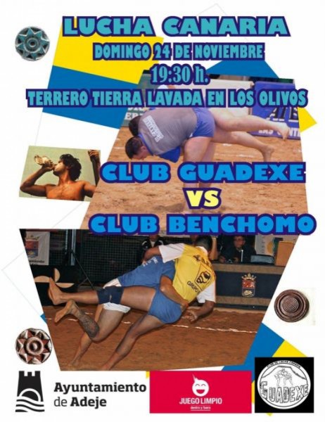  Este domingo, lucha canaria en Los Olivos