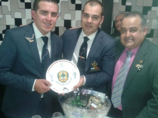Tres adejeros destacan en el LX congreso de Coctelería que se celebra en Bilbao