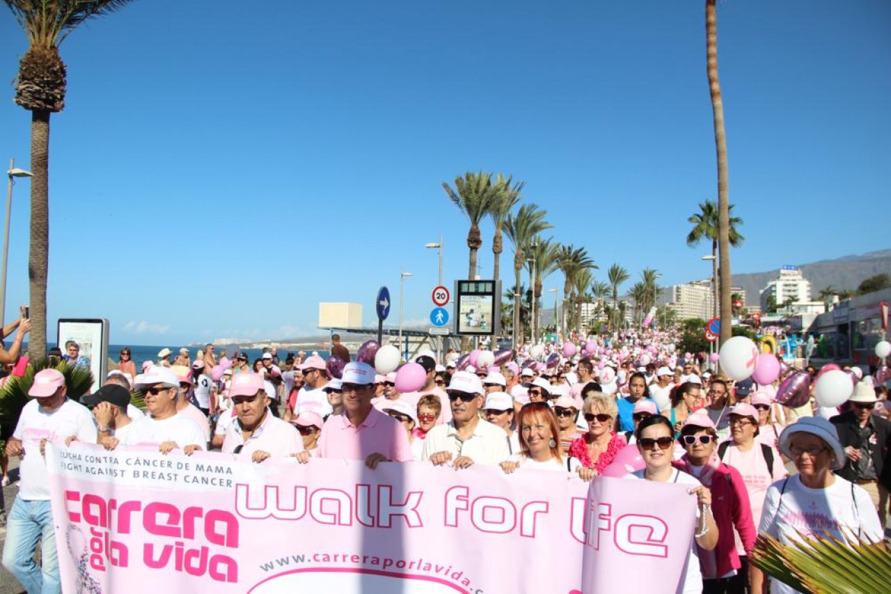 Más de 18.000 euros se recaudaron en la IX edición de la "Carrera por la vida 2013"