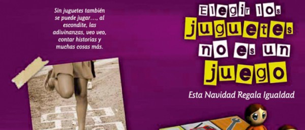 El Ayuntamiento apoya la campaña sensibilizadora sobre juegos y juguetes no sexistas