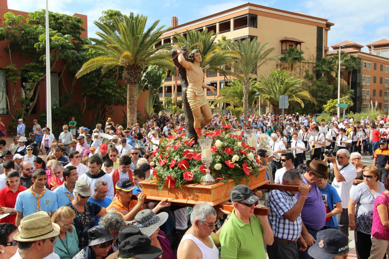 Adeje celebra a su patrono San Sebastián