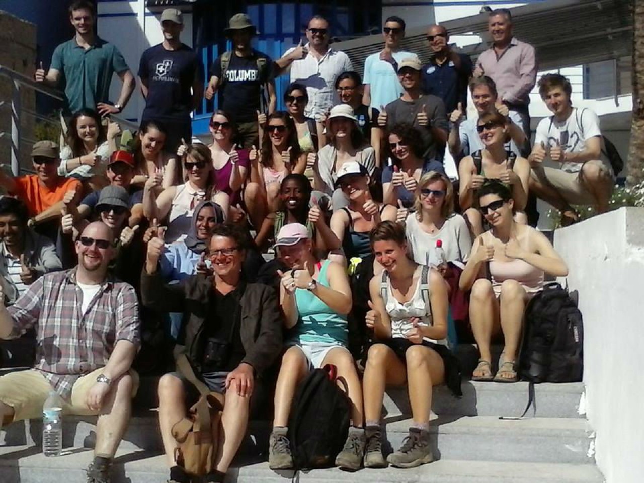 Alumnado y profesorado de la Universidad de Oxfor