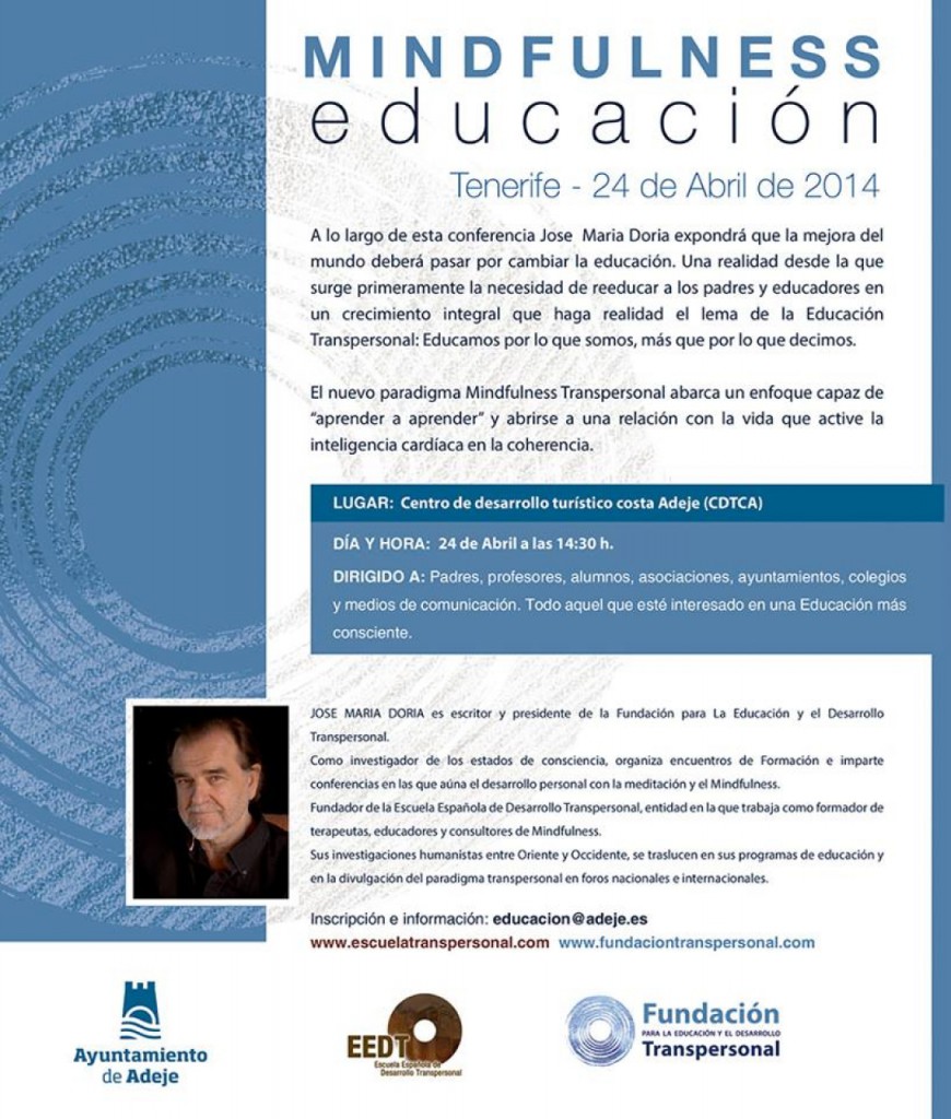 "La educación del siglo XXI" será el tema central de la conferencia de José María Doria