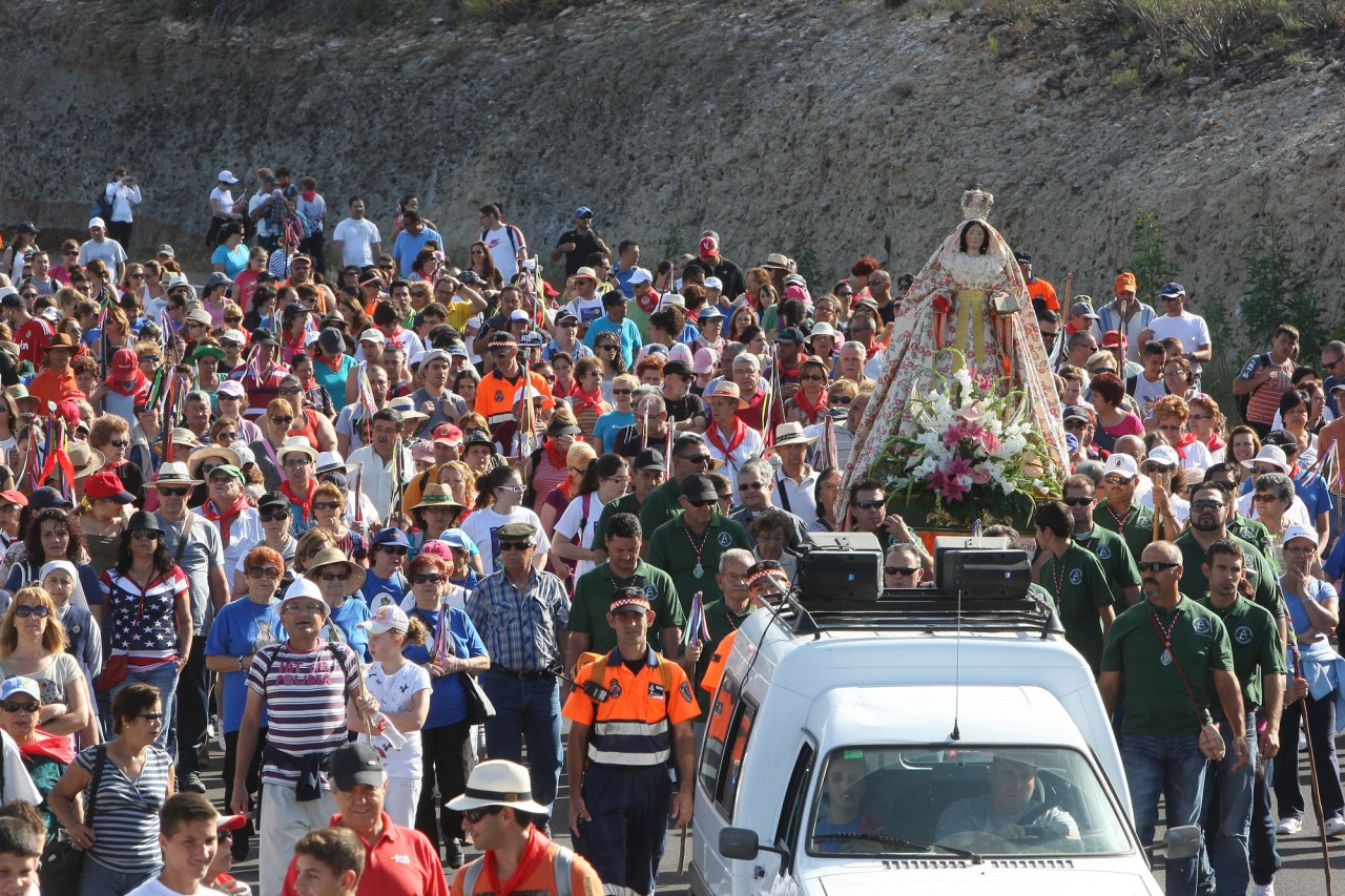 Este domingo, la Virgen de La Encarnación bajará en rogativa hasta la ermita de San Sebastián