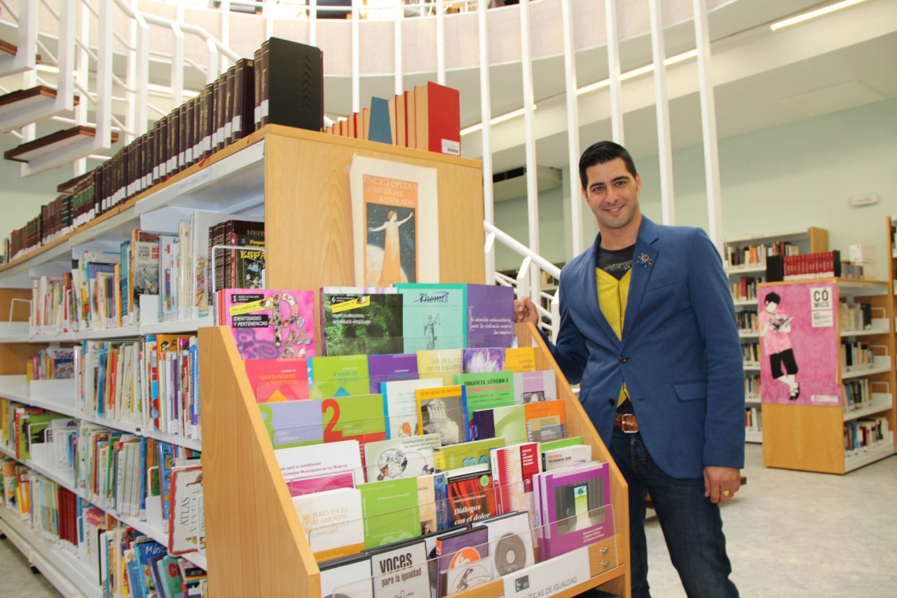 Juan Desiderio Afonso Ruiz, concejal responsable de Bibliotecas 