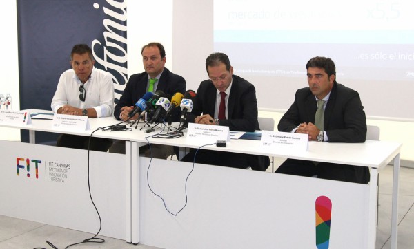 Telefónica conectará más de 50.000 hogares y sedes de empresas en el sur de tenerife con fibra óptica a 100 megas