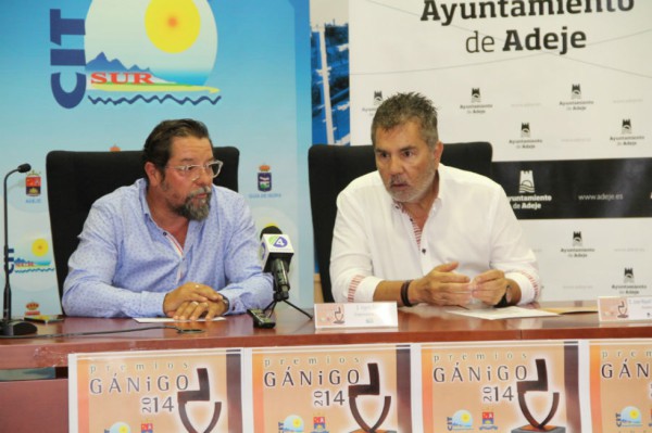 Los premios Gánigo se entregarán en Adeje
