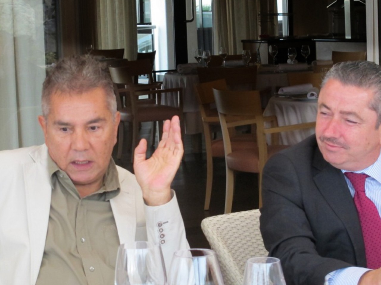 El alcalde en el encuentro con Tenerife Network