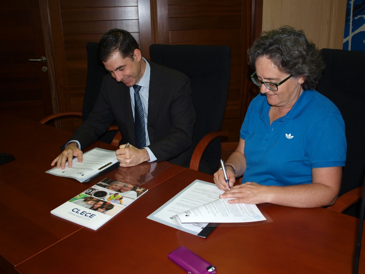 El Ayuntamiento y la empresa CLECE S.A. firman un acuerdo para desarrollar acciones orientadas a la inserción laboral de colectivos de difícil empleabilidad