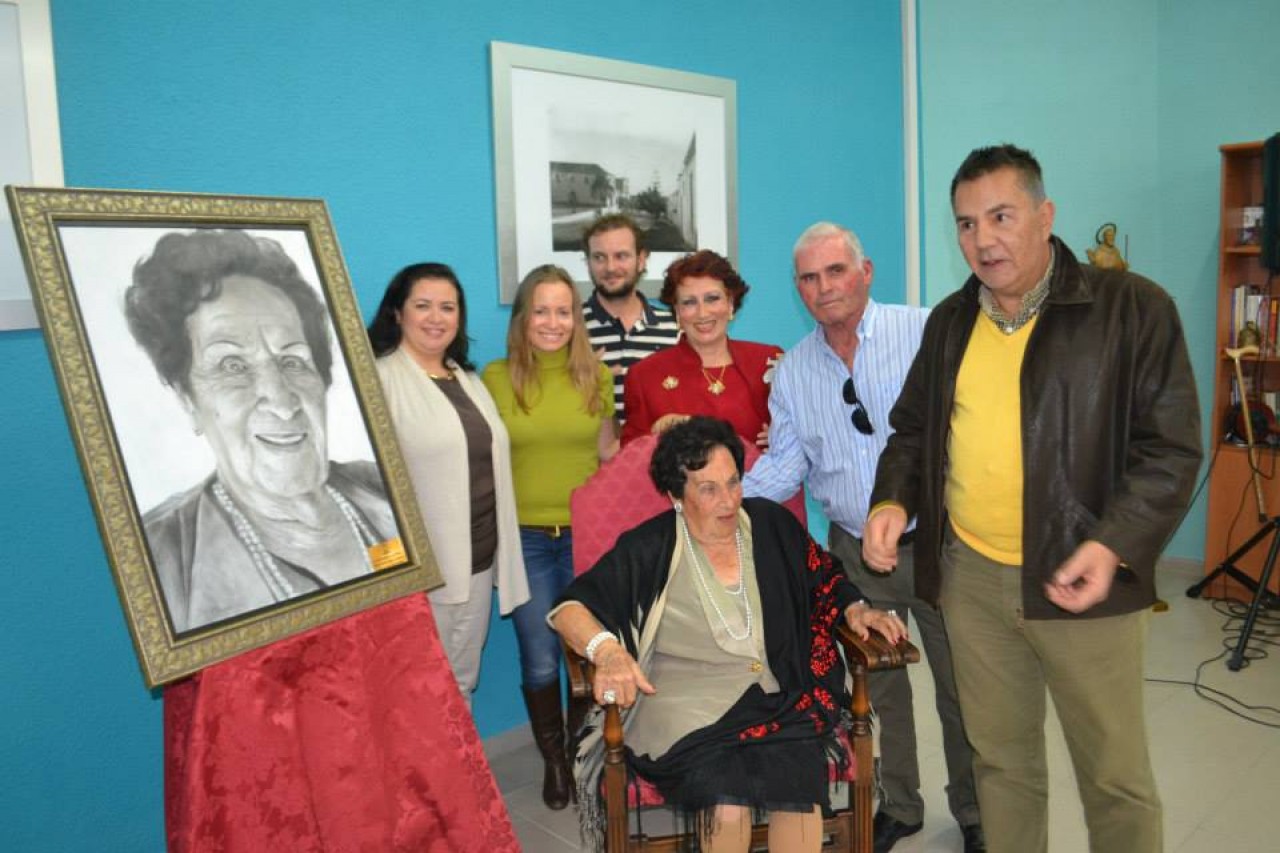 Rosa Flores Llorente, vecina de La Postura, cumple cien años