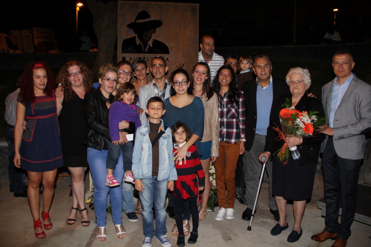 Adeje rinde homenaje a Andrés Vera, un vecino de Armeñime que marcó un hito en la historia del municipio