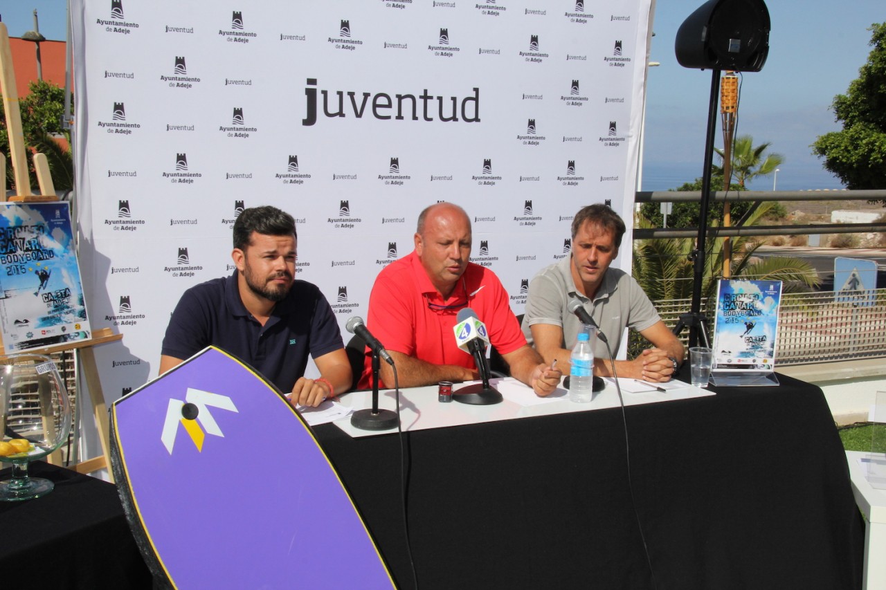 Rueda de prensa presentación del Campeonato Bodyboard