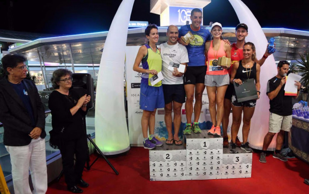 Ocean Cross 10K Plaza del Duque, ganadores absolutos 5 km