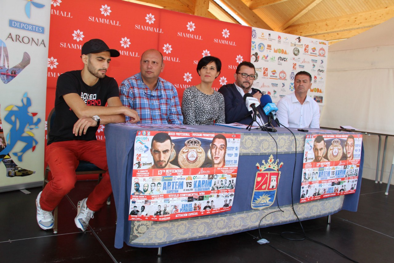 El adejero Arten Haroyan disputará el cinturón de oro en el "Campeonato Mundial Continental WBA"