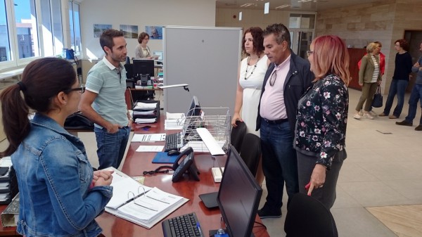 El alcalde visita las nuevas dependencias del área de Salud y Calidad de Vida
