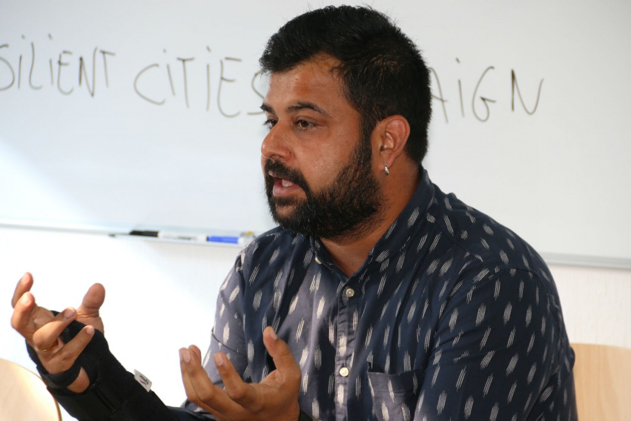 El responsable de la campaña de ciudades resilientes de Naciones Unidas incide en la necesidad de proteger en patrimonio en las políticas de reducción de riesgos