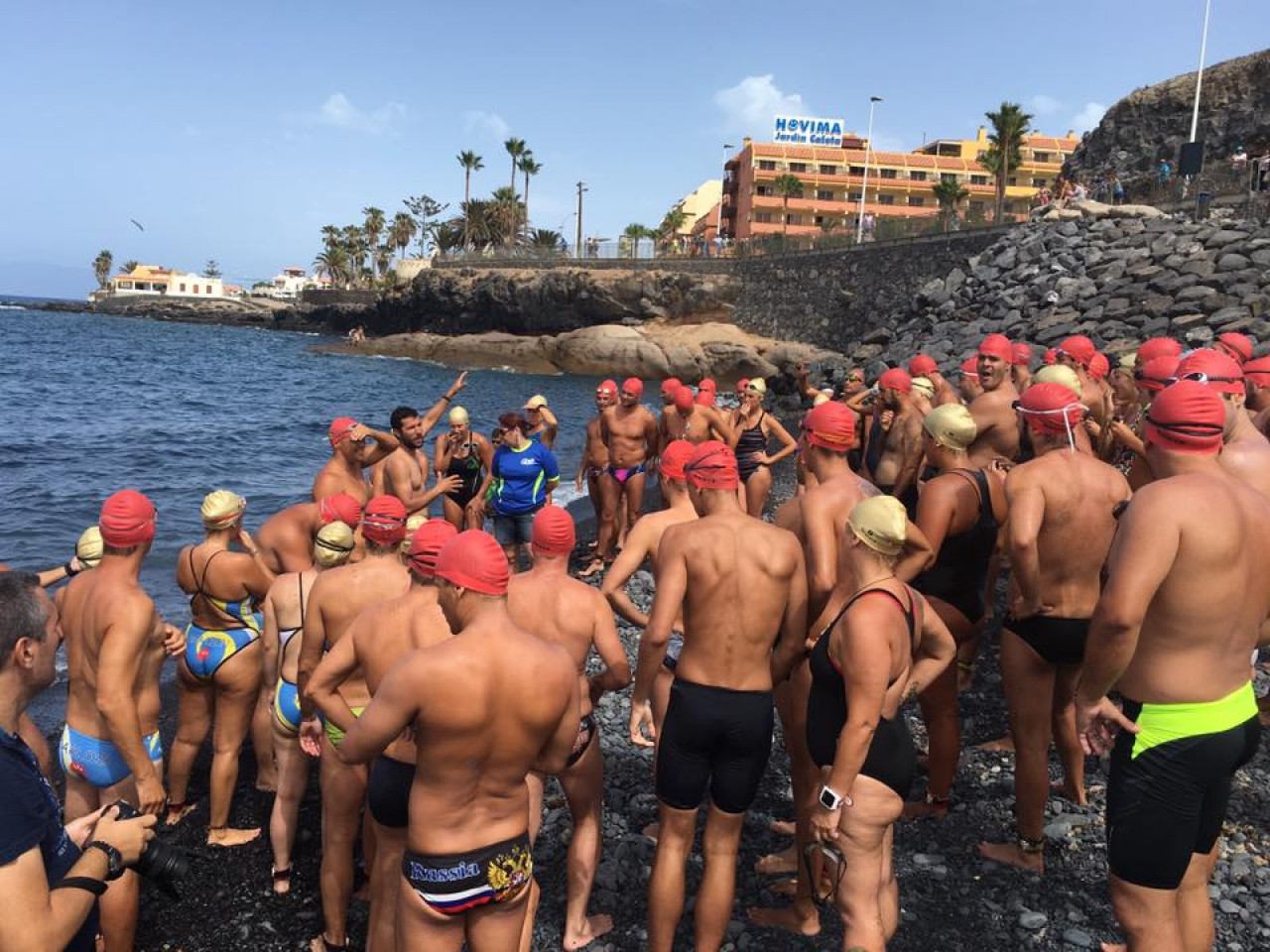 La Travesía a Nado La Caleta de Adeje cumple un lustro