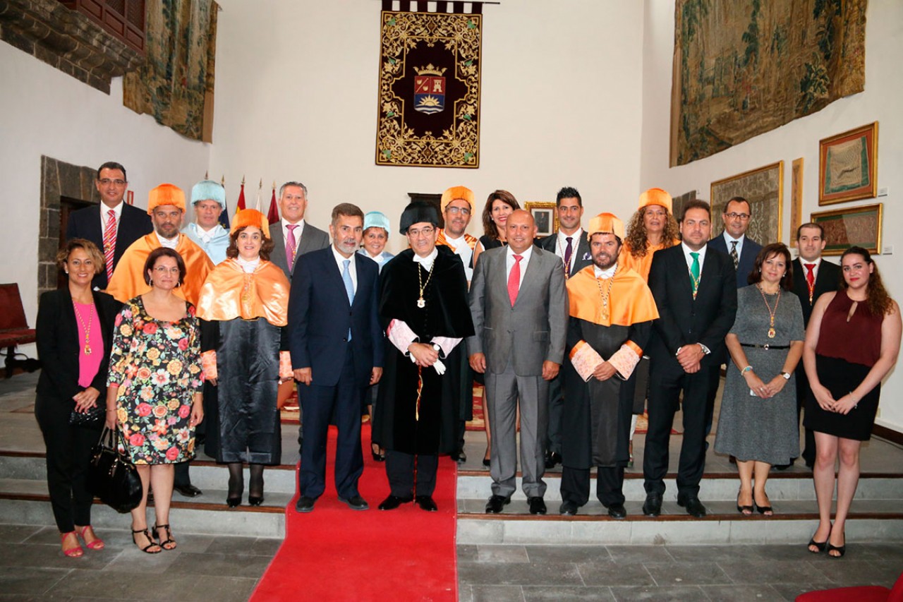 Rodríguez Fraga y Martinón se comprometen a seguir impulsando la presencia de la Universidad en Adeje y en el Sur de la Isla