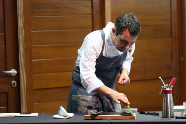  El chef gallego Javier Olleros apuesta por el producto local en su denominada ‘cocina del territorio’