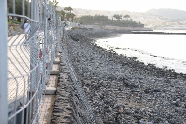 El acondicionamiento de la playa de ''El Beril'' se suma a las acciones de mejora del destino Costa Adeje